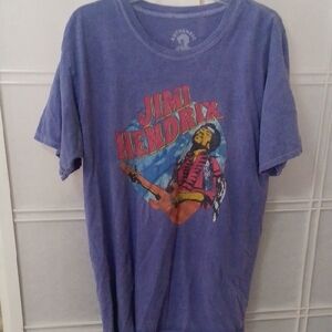 Jimi Hendrix Kids Purple Graphic T-Shirt